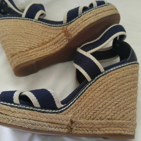 Tory Burch Wedge Sandals - Picture 3 of 6